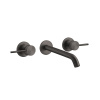 Смеситель для раковины Gessi 316 54394#707 черный матовый