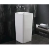 Раковина CeramaLux P7005L 40x40 см, напольная, белый