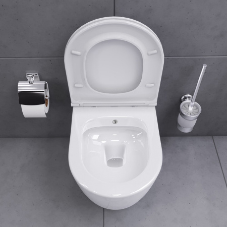 Подвесной унитаз Damixa Sirius DX86C1800SC с крышкой-сиденьем