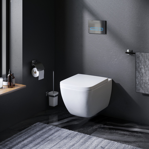 Подвесной унитаз AM.PM Gem C901701SC с крышкой-сиденьем