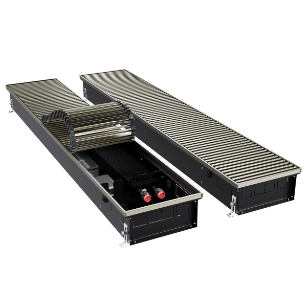 Конвектор внутрипольный Royal Thermo ATRIUM TURBO-110/250/1300-DG-U-LB