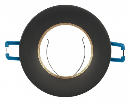 Встраиваемый светильник Эра KL107 BK/GD Б0061097