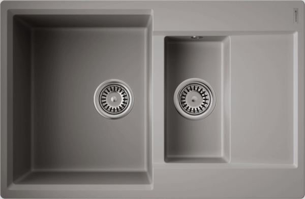 Кухонная мойка Omoikiri Daisen 78-2T 4993585 leningrad grey