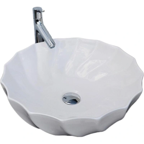 Раковина-чаша CeramaLux 9073 45x45 см, накладная, белый
