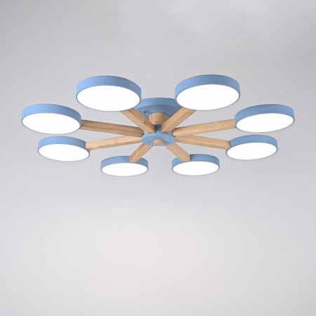 Люстра на штанге Imperiumloft TURNA Blue TURNA01