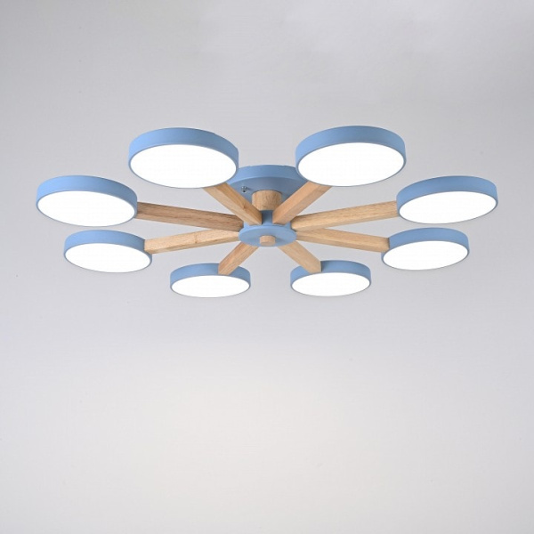 Люстра на штанге Imperiumloft TURNA Blue TURNA01