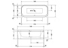 Акриловая ванна Duravit Happy D.2 180x80 700319000000000
