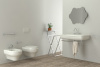 Подвесной унитаз Azzurra Charme CHVKSP000000BI/(CHA100/SOSK bi)