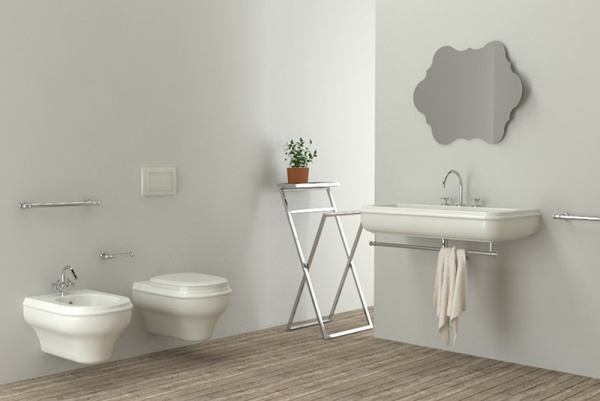 Подвесной унитаз Azzurra Charme CHVKSP000000BI/(CHA100/SOSK bi)