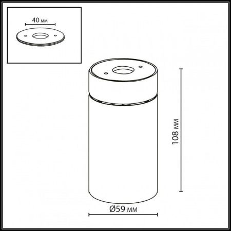 Накладной светильник Odeon Light HIGHTECH 7131/7CL