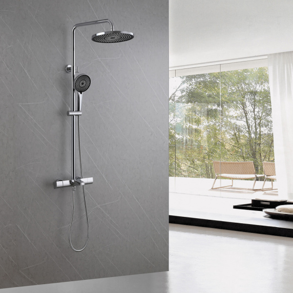 Душевая стойка Abber Thermostat AF8516L с термостатом