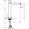 Смеситель для раковины hansgrohe Talis Select E 240 71753000