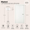 Торшер Maytoni Аликанте MOD014FL-01N