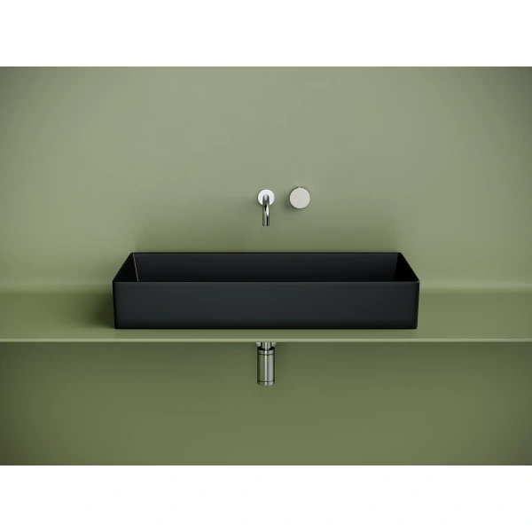 Раковина-чаша Ceramica Nova Element CN6072MB 80,1x36 см, накладная, черный матовый