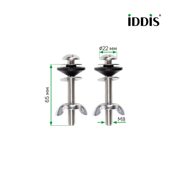 Комплект креплений бачка Iddis 907M8702SK