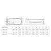 Акриловая ванна 170x75,5 см Excellent Sekwana WAEX.SEK17WH