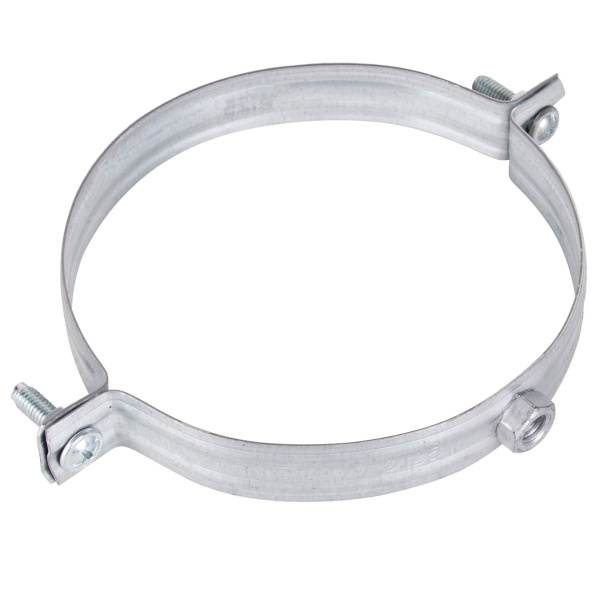 Хомут для воздуховода SHUFT без резинового профиля 125 мм (гайка)