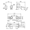 Смеситель для раковины Fantini Nice 65 02 S011SB