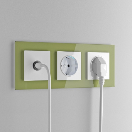 ТВ-розетка оконечная без рамки Werkel белый W1183001