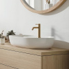 Смеситель для раковины Hansgrohe Tecturis S 73311140 шлифованная бронза