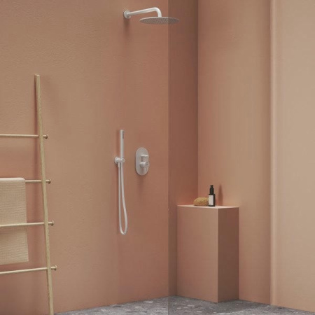 Верхний душ Ravak Chrome 250 X07P687 белый матовый