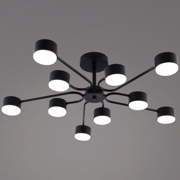 Люстра на штанге Reluce 03708 03708-0.3-10 BK GX53