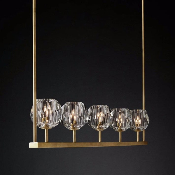 Светильник на штанге Imperiumloft RH Boule De Cristal Linear 40,1221