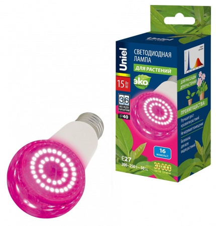 Лампа светодиодная Uniel E27 15Вт K UL-00010107