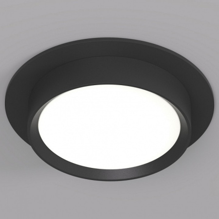 Встраиваемый светильник Denkirs FLAT DK2090-BK