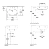 Раковина 55x45 см Villeroy & Boch O.Novo 51605501