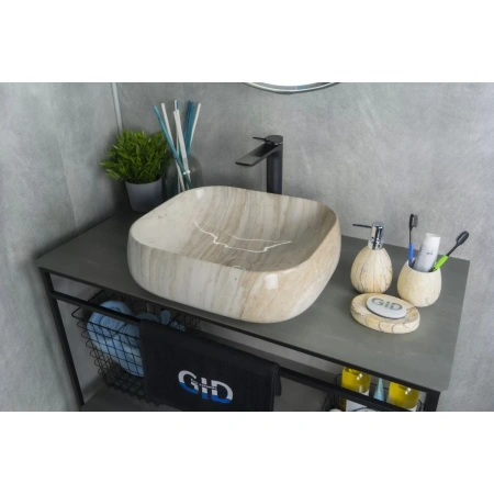 Раковина 45x40 см GID Stone Edition Mnc554