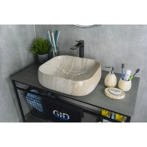 Раковина 45x40 см GID Stone Edition Mnc554
