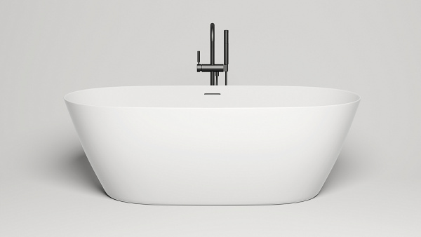 Ванна из искусственного камня Salini Sofia 165x75 покраска по RAL полностью 102511GRF, белый