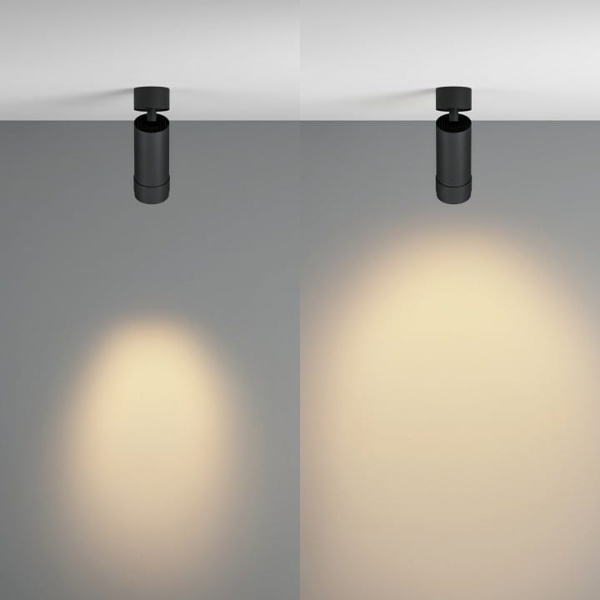 Светильник на штанге Maytoni Technical Фокус Зум C055CL-L12W2.7K-Z-B