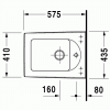 Биде напольное Duravit Philippe Starck X 22601000321-WG