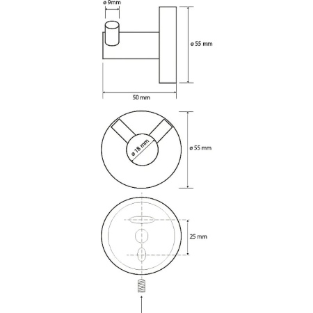 Крючок Bemeta Neo 104106035