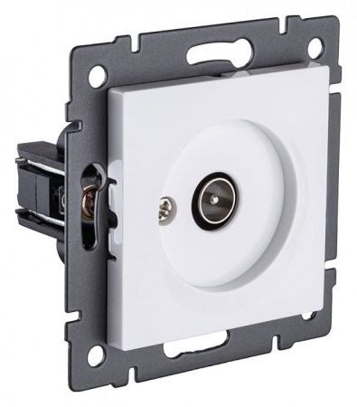 ТВ-розетка без рамки Kollinger  REA-007WH