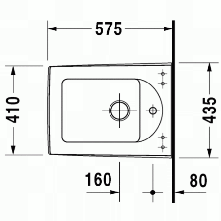 Биде напольное Duravit Philippe Starck X 22601000321-WG