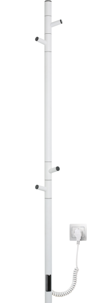 Полотенцесушитель электрический Vincea 15х140 VTD-1DWE белый