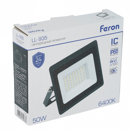 Настенно-потолочный прожектор Feron  52108