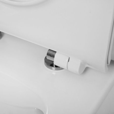 Унитаз-компакт безободковый BelBagno AMANDA BB051CPR с сиденьем BB901SC