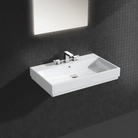 Раковина 80x49 см Grohe Cube Ceramic 3946900H