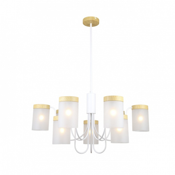 Люстра на штанге Escada Harmony 1172/9P White