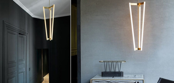 Подвесной светильник Imperiumloft Michael Anastassiades Tube Chandelier 40.2138-0