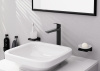 Смеситель для раковины hansgrohe Logis 71258670 черный матовый