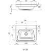 Раковина 65x48 см Ravak 10° 650 XJI01165000