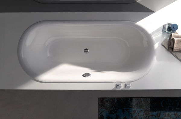 Стальная ванна Bette Lux Oval 190x90 см 3467-000 PLUS с покрытием Glasur® Plus