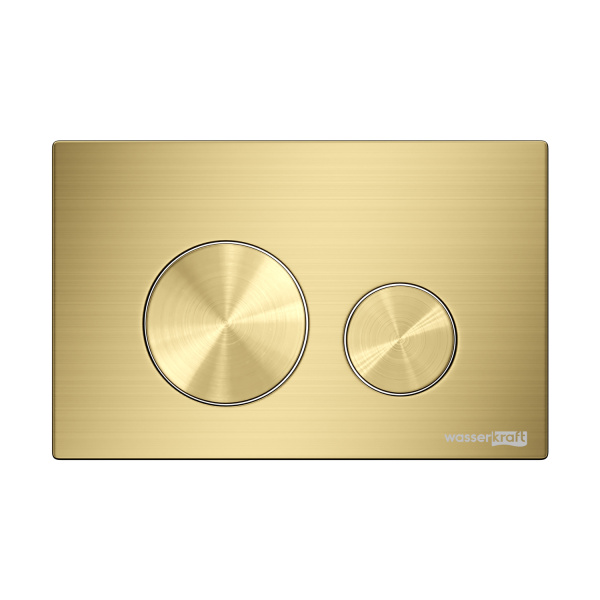 Инсталляция для унитаза WasserKRAFT 10TLT.010.ME.MG02 с клавишей золото