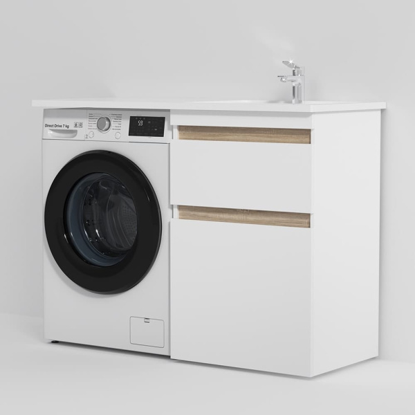 Раковина AM.PM X-Joy M85AWPR1201WG для установки над стиральной машиной