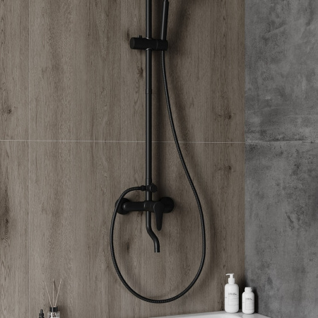Удлинитель душевой штанги Teymi T10232 черный